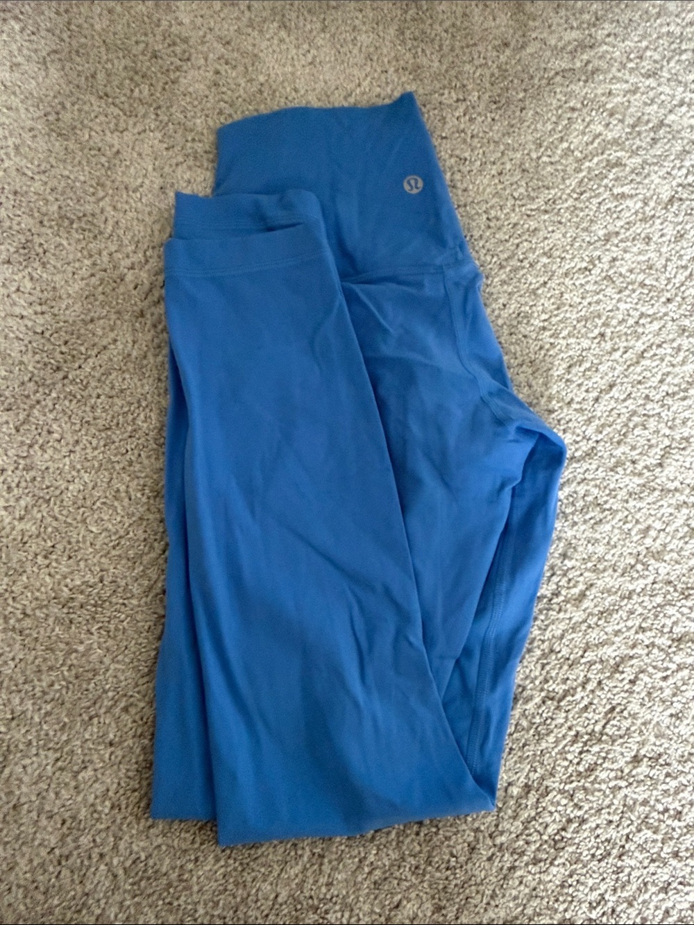 Lululemon Blue High-Rise Leggings